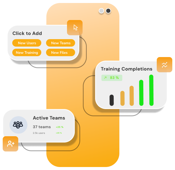 Streamlined workflow illustration